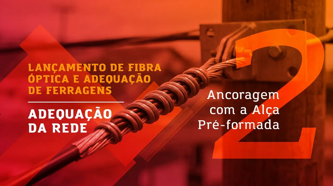 ancoragem com alca pre formada