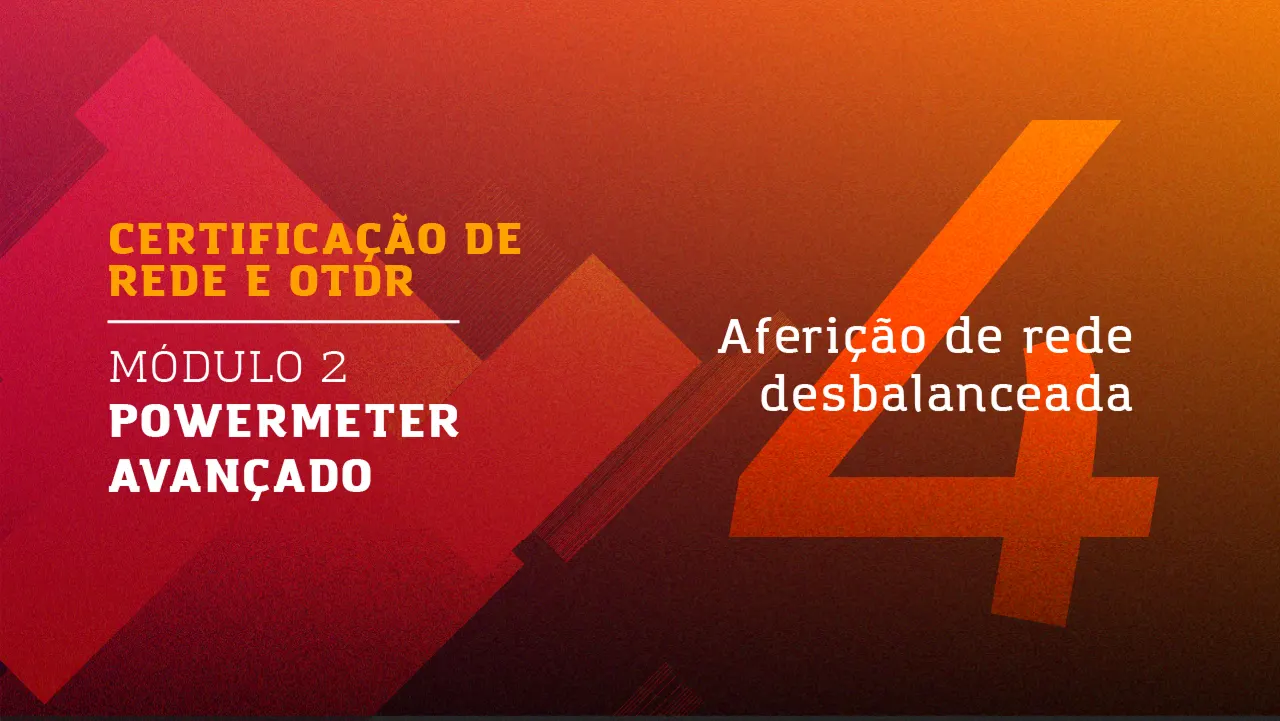 Aferição de rede desbalanceada