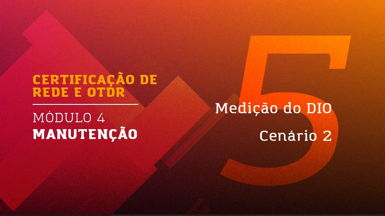 Medição de DIO — cenário 2
